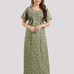 Be You Floral Printed Maxi Nightdress