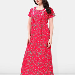 Be You Floral Printed Maxi Nightdress