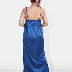 Be You Maxi Satin Wrap Nightdress With Robe