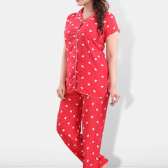 Be You Women Conversational Printed Night suit