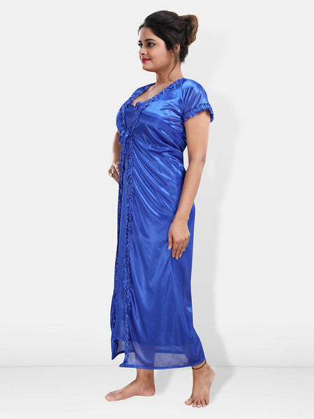 Be You Satin Maxi Nightdress with Robe