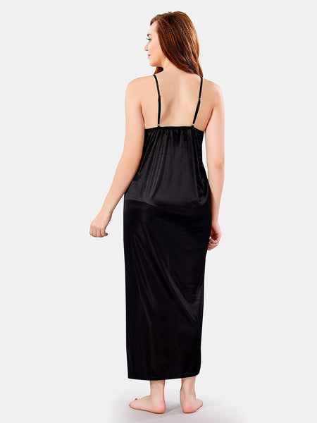 Be You Satin Maxi Nightdress With Robe