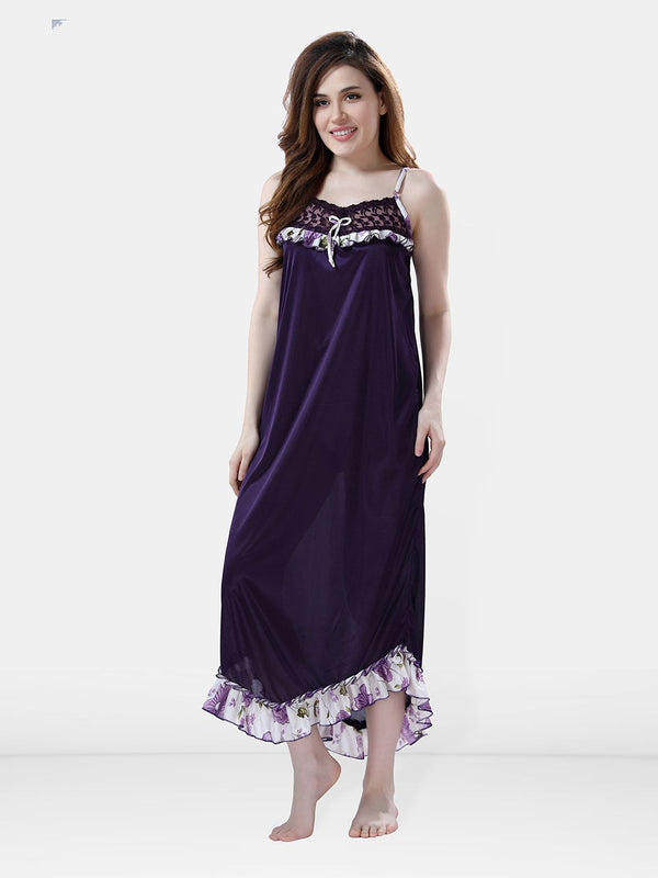 Be You Satin Midi Nightdress
