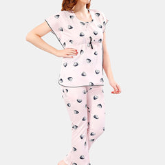 Be You Conversational Printed Night Suit