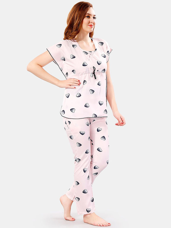 Be You Conversational Printed Night Suit