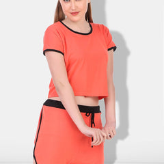 Be You Solid Cotton Blend Night suit