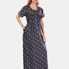 Be You Floral Printed Maxi Nightdress