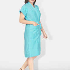 Be You Women Cotton Anti-bacterial Super Soft Bath Robe With Belt