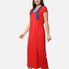 Be You Red Maxi Nightdress