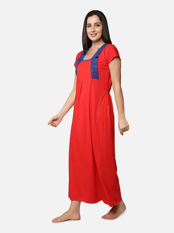 Be You Red Maxi Nightdress