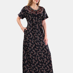 Be You Floral Printed Maxi Nightdress