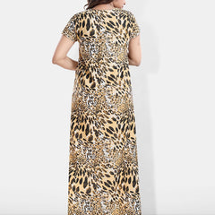 Be You Women Pack Of 2 Printed Maxi Nightdress