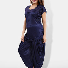 Be You Square Neck Satin Night suit