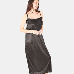 Be You Floral Lace Satin Maxi Nightdress With Robe