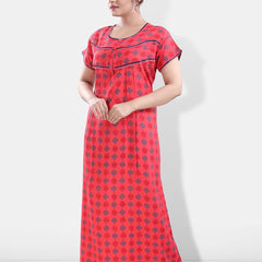 Be You Geometric Printed Maxi Nightdress