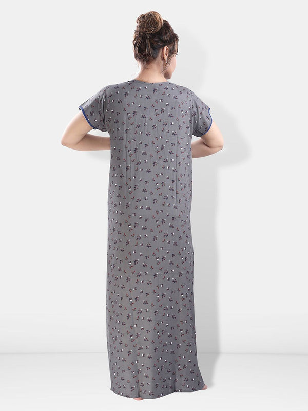 Be You Floral Printed Maxi Nightdress