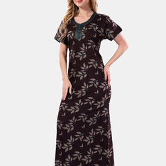 Be You Floral Printed Maxi Nightdress
