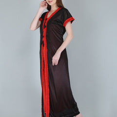 Be You Black Women Maxi Nightdress Pack of 2
