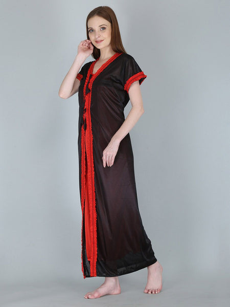 Be You Black Women Maxi Nightdress Pack of 2