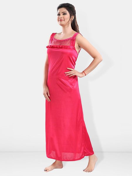 Be You Satin Maxi Nightdress With Robe