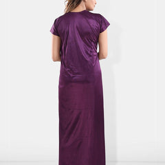 Be You V-Neck Satin Maxi Nightdress