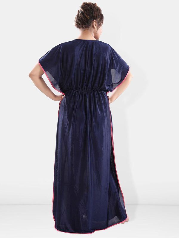 Be You Maxi Satin Kaftan Nightdress
