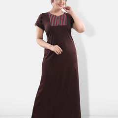 Be You Embroidered Maxi Nightdress