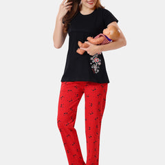 Be You Printed Maternity Night Suit