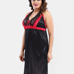 Be You Satin Wrap Nightdress With Robe