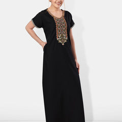 Be You Embroidered Maxi Nightdress