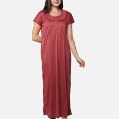 Be You Striped Maternity Maxi Nightdress