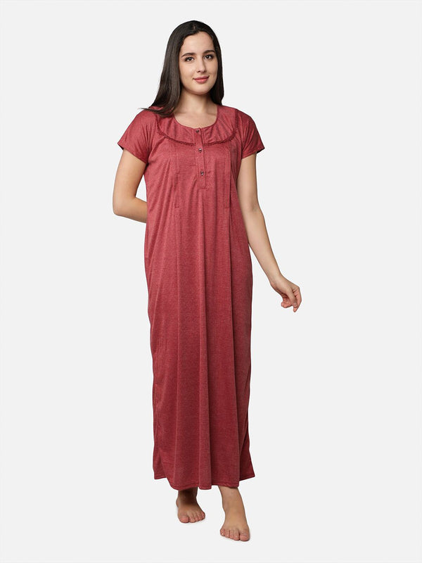 Be You Striped Maternity Maxi Nightdress