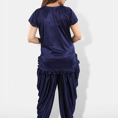 Be You Pack Of 2 Satin Top With Patiala