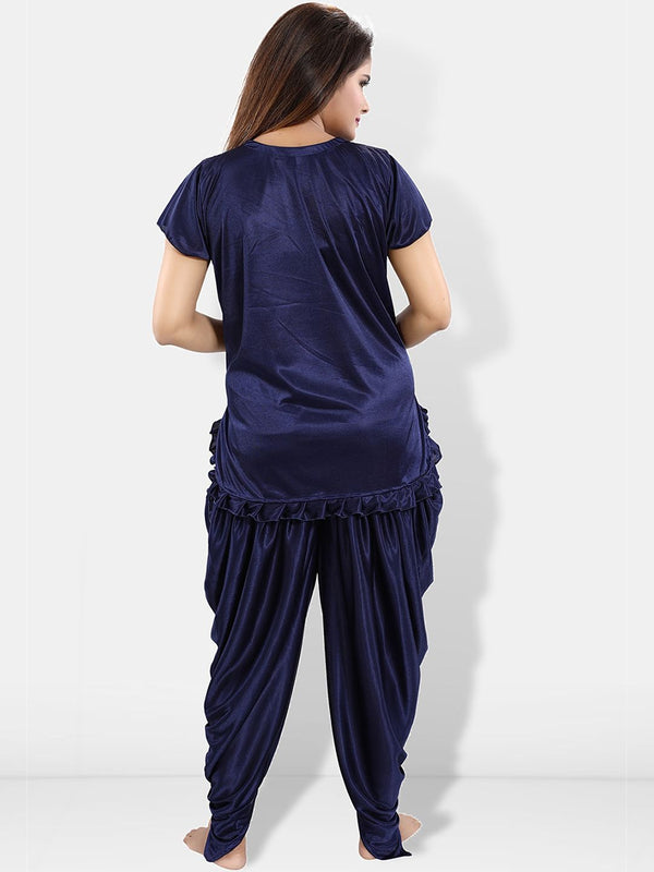 Be You Pack Of 2 Satin Top With Patiala