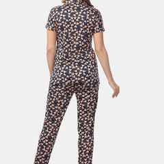 Be You Geometric Printed Night suit