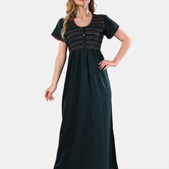 Be You Round Neck Maxi Nightdress