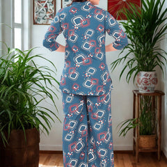 Be You Printed Top & Trousers Co-Ord Set