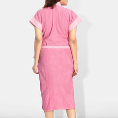 Be You Women Cotton Anti-bacterial Super Soft Bath Robe With Belt