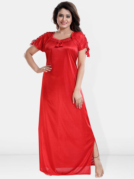 Be You Satin Maxi Nightdress
