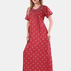Be You Floral Printed Maxi Nightdress