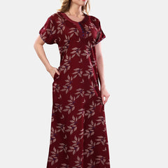 Be You Floral Printed Maxi Nightdress