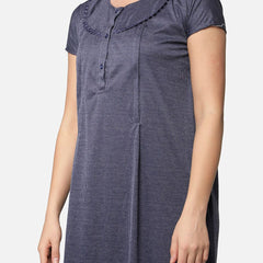 Be You Striped Maternity Maxi Nightdress