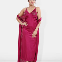 Be You Magenta Maxi Nightdress