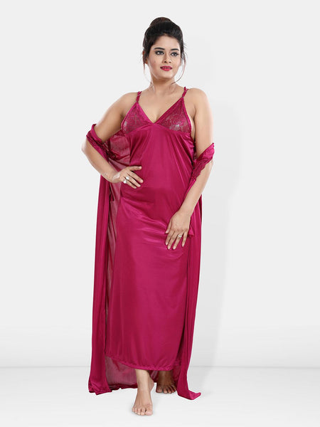 Be You Magenta Maxi Nightdress