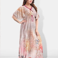 Be You Printed Maxi Kaftan Nightdress