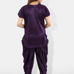 Be You Pack Of 2 Square Neck Satin Night suit