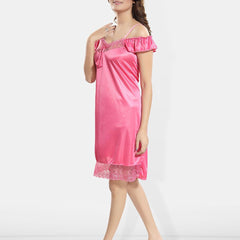 Be You Satin Wrap Nightdress With Robe