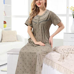 Be You Floral Printed Maxi Nightdress