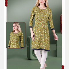 Be You Floral Printed Maternity Straight Kurta