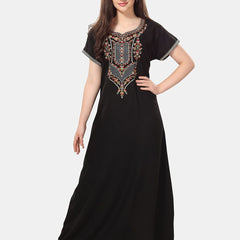 Be You Embroidered Maxi Nightdress